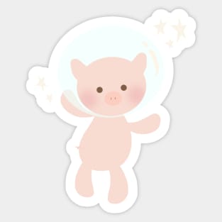 Space Pig Sticker